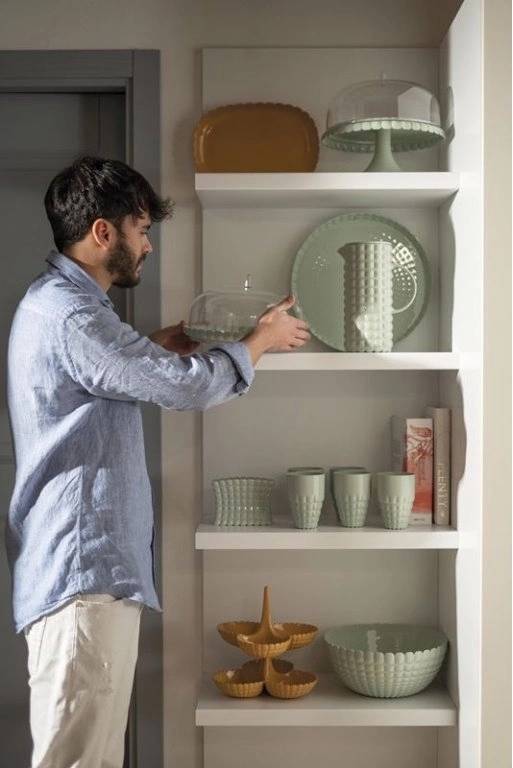 Guzzini Stojánky servírovací Tiffany 2 ks světle zelené