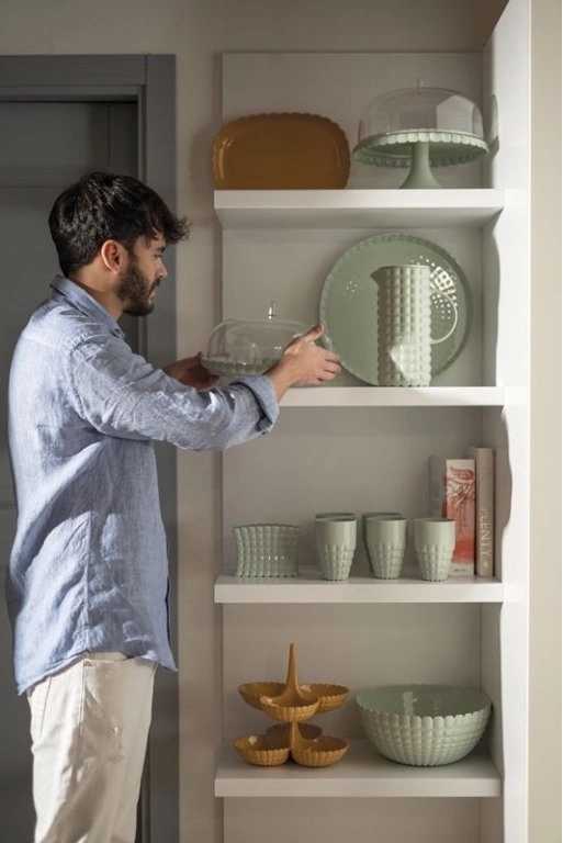 Guzzini Stojánky servírovací Tiffany 2 ks světle zelené