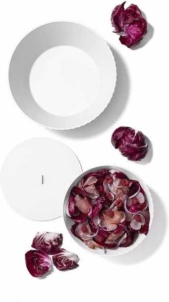 BlimPlus Poklice na mísu Nettuno / Hera L Arctic White 25 cm