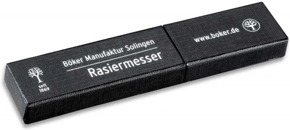 Böker Solingen Holicí shavetta Barberette Black