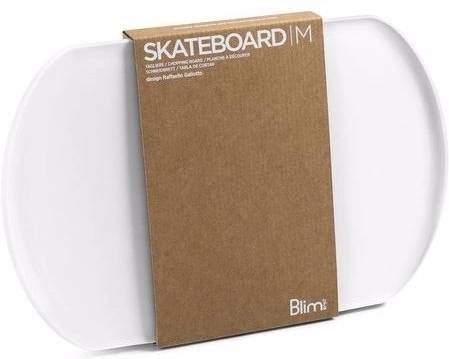 BlimPlus Deska na krájení Skateboard Arctic White 35 cm