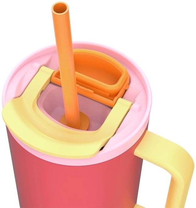 Kambukka Termohrnek Rio Tumbler 950 ml Pink Papaya