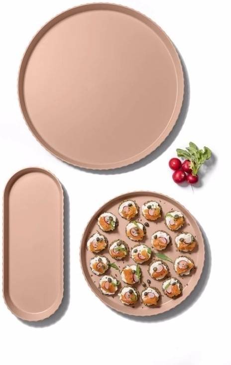 BlimPlus Tác kulatý Atena L Pink Sand 40 cm