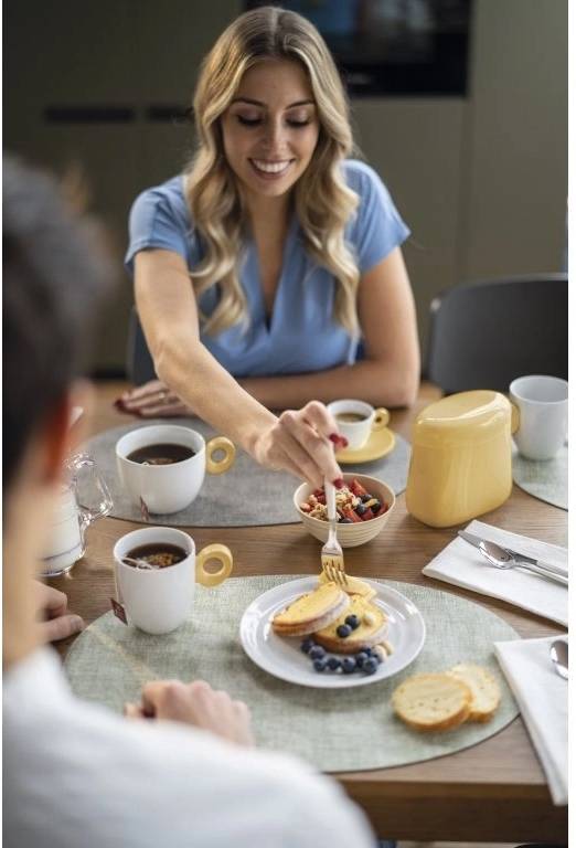 Guzzini Snídaňový hrnek Everyday 480 ml Bright Mustard Yellow