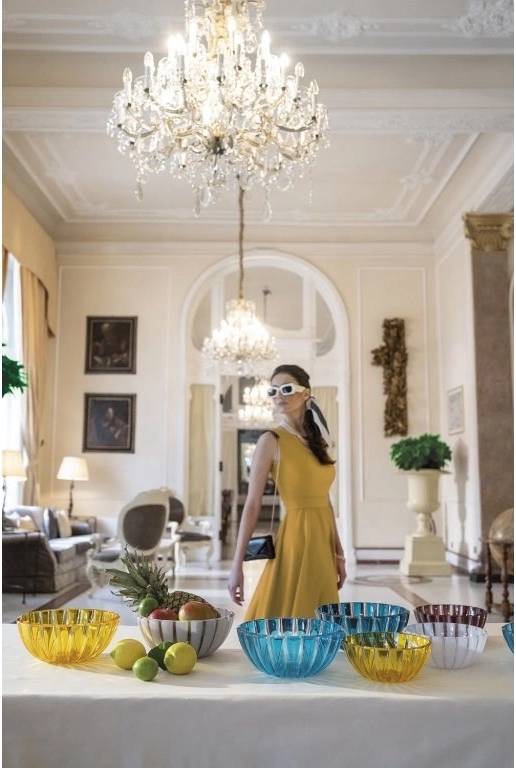 Guzzini Mísa Dolce Vita XL 30 cm Mother of Pearl