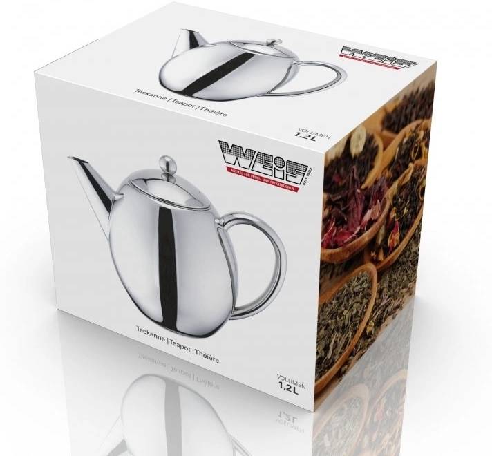 Weis Konvice čajová s filtrem 1,2 l