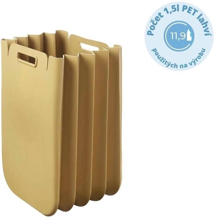 Guzzini Skládací kontejner Eco Packly Container víceúčelový žlutý