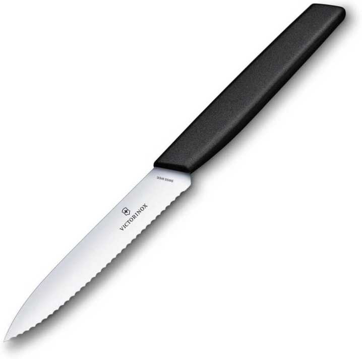 Victorinox Nůž nakrajovací Swiss Modern 10 cm černý