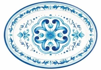 Guzzini Tác servírovací Blues oválný malý