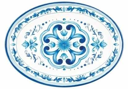 Guzzini Tác servírovací Blues oválný malý