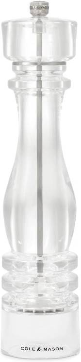 Cole & Mason Mlýnek na sůl London Acrylic Precision+ 30 cm