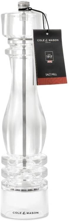 Cole & Mason Mlýnek na sůl London Acrylic Precision+ 30 cm