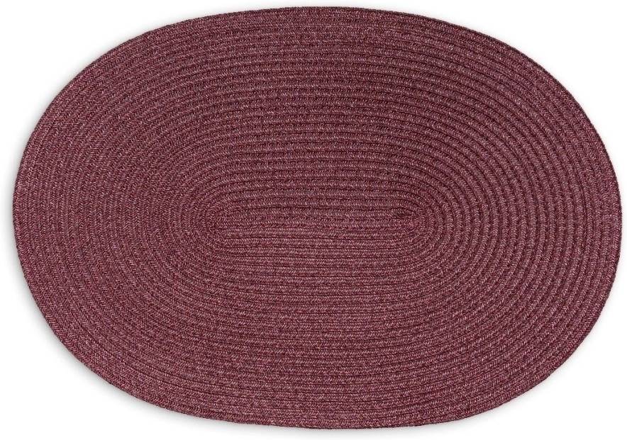 Continenta Prostírání oválné 45 x 31 cm vínové