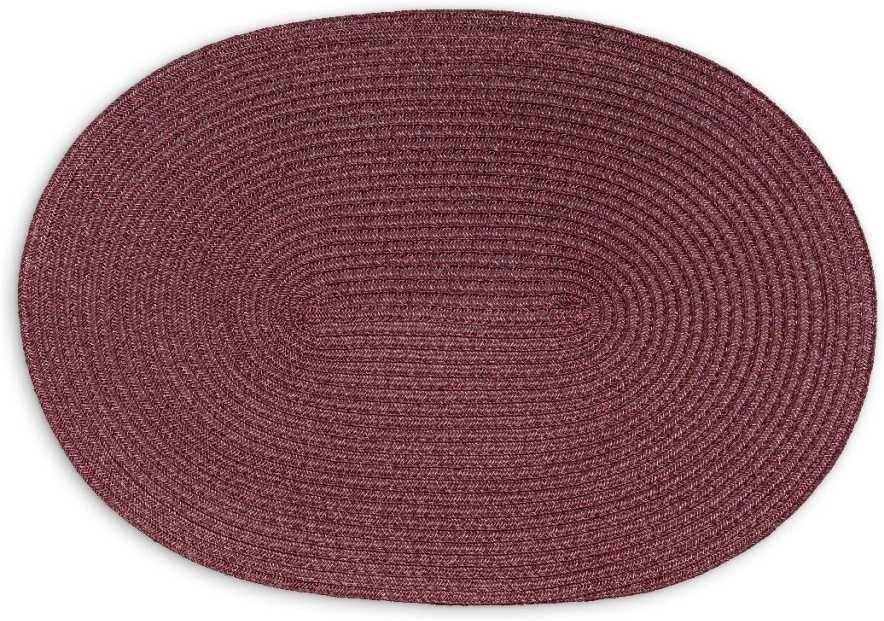 Continenta Prostírání oválné 45 x 31 cm vínové