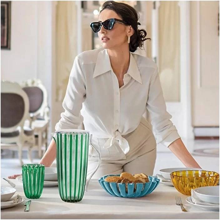 Guzzini Košík Dolce Vita 25 cm Turquoise