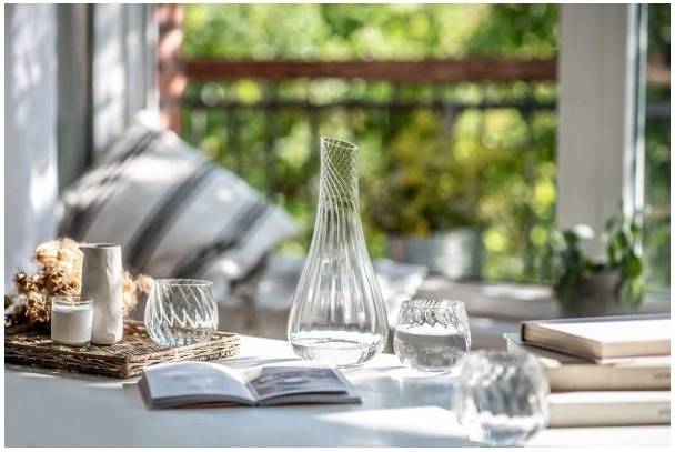 Zwiesel Glas Sada karafy a 2 sklenic na vodu MANOA