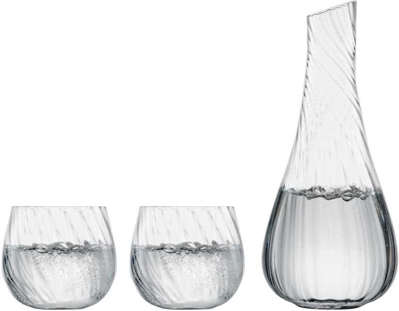 Zwiesel Glas Sada karafy a 2 sklenic na vodu MANOA