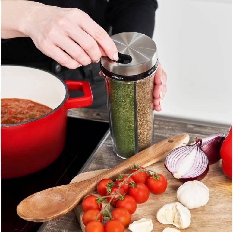 Cole & Mason Dávkovač na bylinky Saunderton Herb s náplní