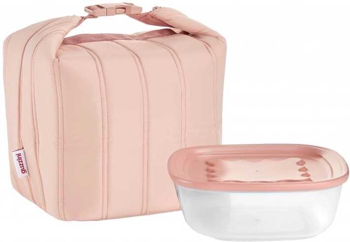 Guzzini Termo taška s boxem Handy malá růžová