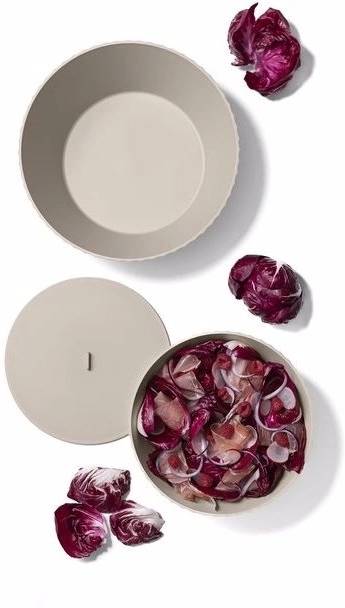 BlimPlus Mísa Nettuno L Moka Grey 25 cm