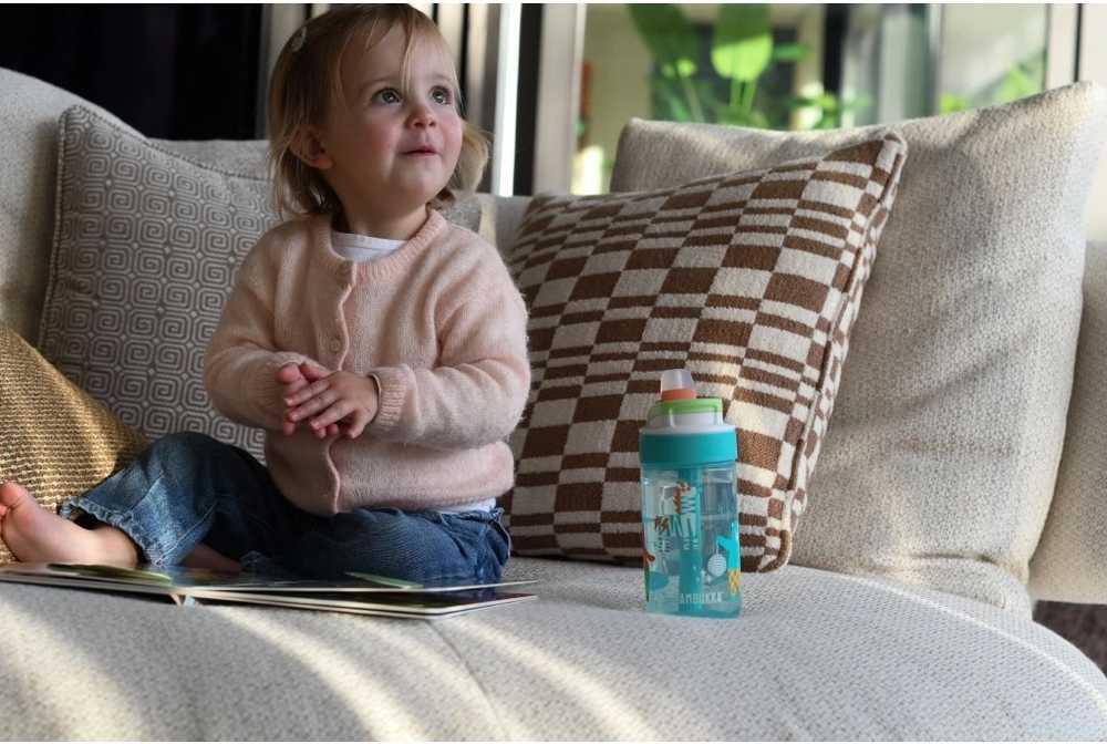 Kambukka Láhev pro děti Lagoon 400 ml Disco Zoo