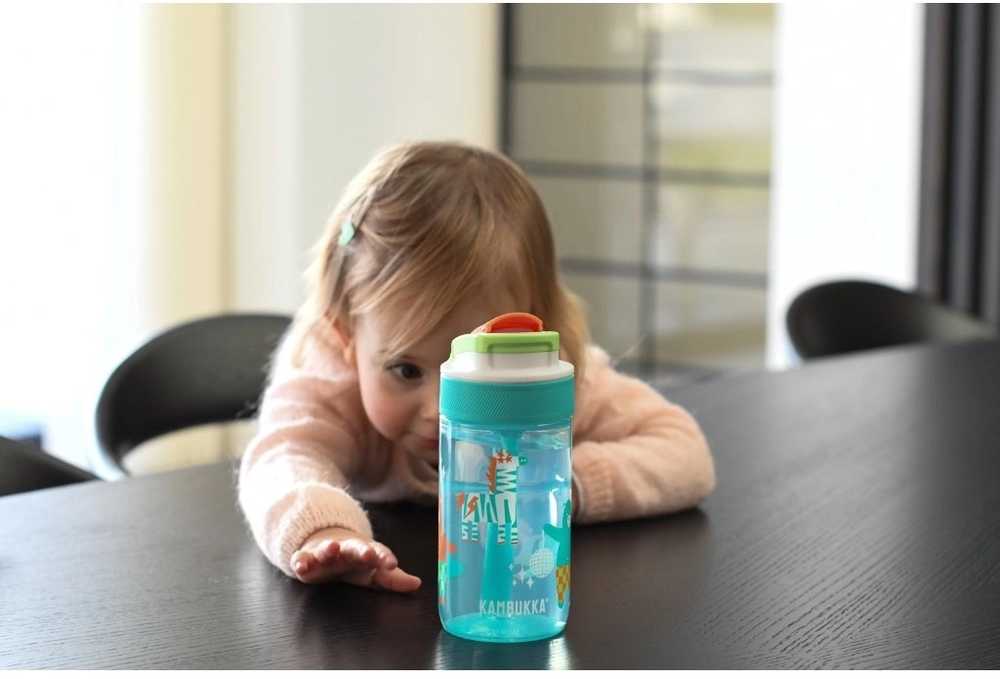 Kambukka Láhev pro děti Lagoon 400 ml Disco Zoo