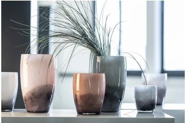 Zwiesel Glas Váza SHADOW růžová střední