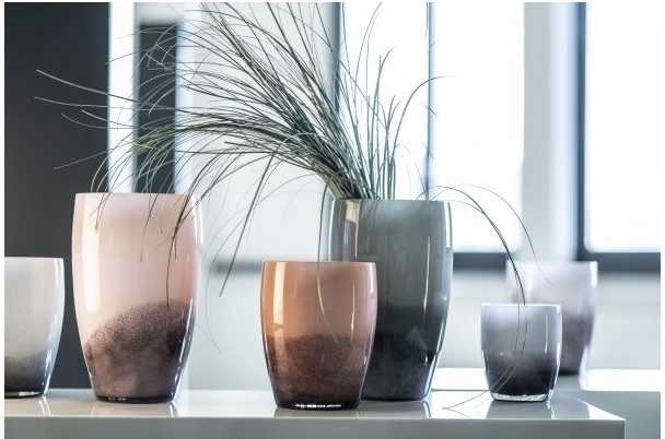 Zwiesel Glas Váza SHADOW růžová střední