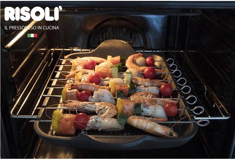 Risoli Grilovací deska Explora s nerezovými jehlami