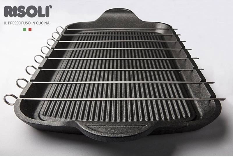 Risoli Grilovací deska Explora s nerezovými jehlami