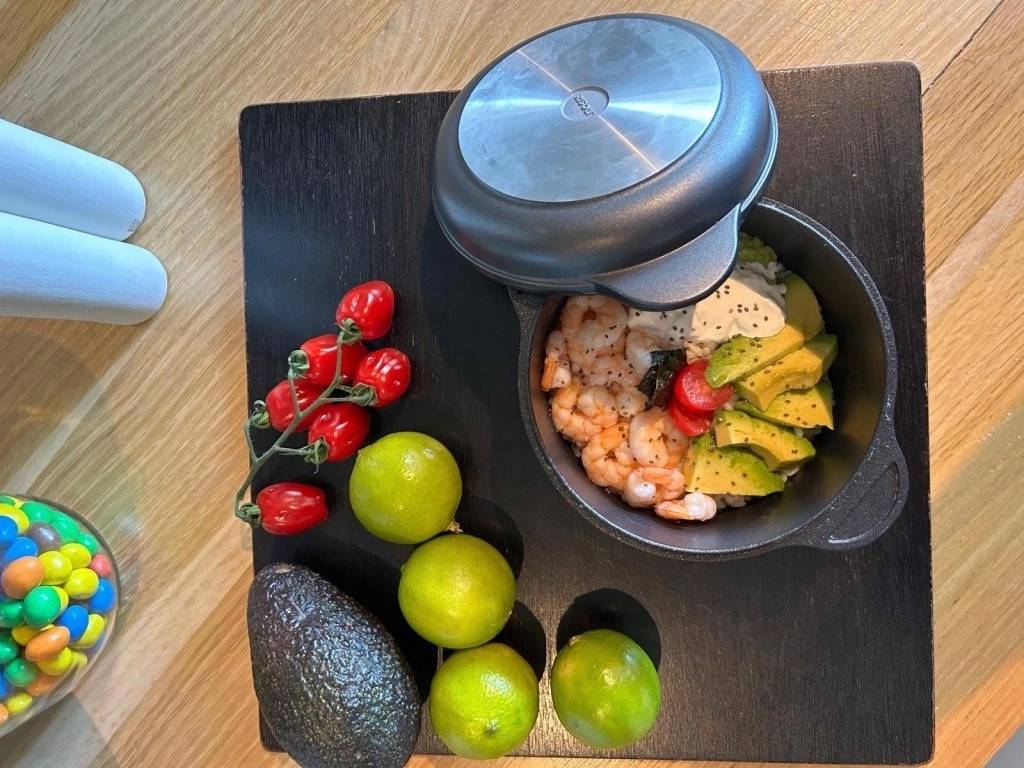 Risoli Multifunkční osobní hrnec DUO® 100 14 cm s poklicí/pánví