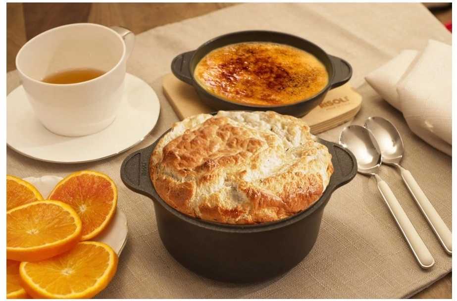 Risoli Multifunkční osobní hrnec DUO® 100 14 cm s poklicí/pánví