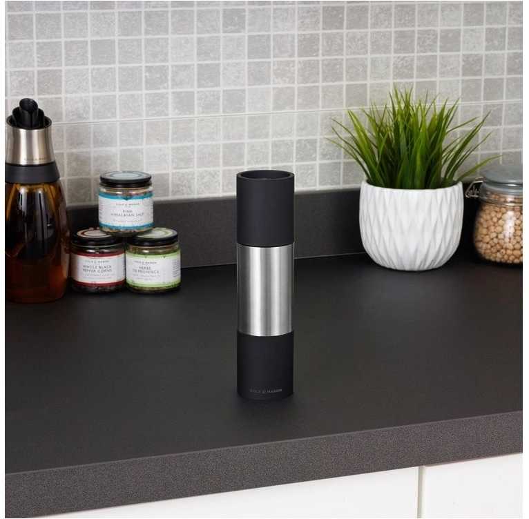 Cole & Mason Mlýnek na sůl a pepř Clevendon Duo Mill 2 v 1