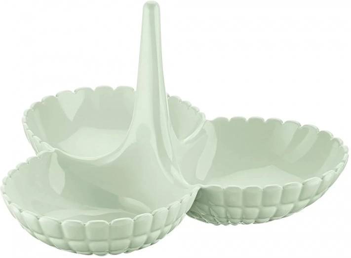 Guzzini Stojánek servírovací Tiffany světle zelený