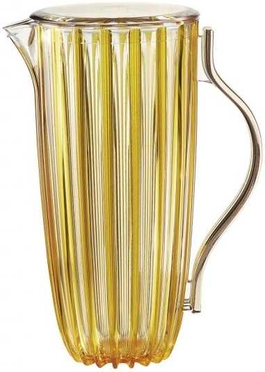 Guzzini Karafa na vodu s víkem Dolce Vita 1,75 l Amber