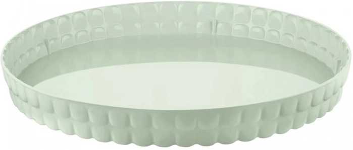 Guzzini Podnos kulatý Tiffany 35,6 cm světle zelený