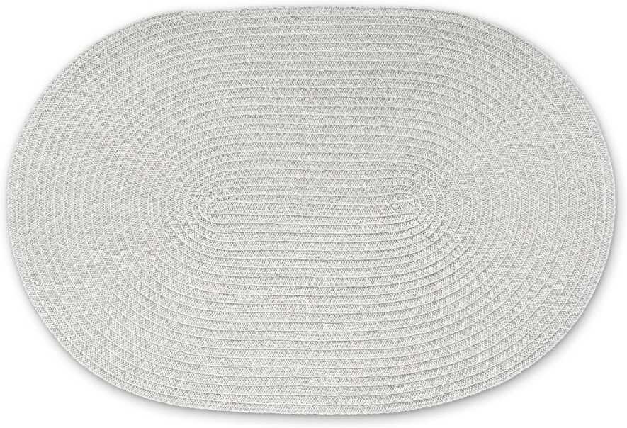 Continenta Prostírání oválné 45 x 31 cm světle šedé