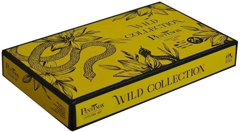 Pintinox Sada 24 ks příborů Tiger Wild