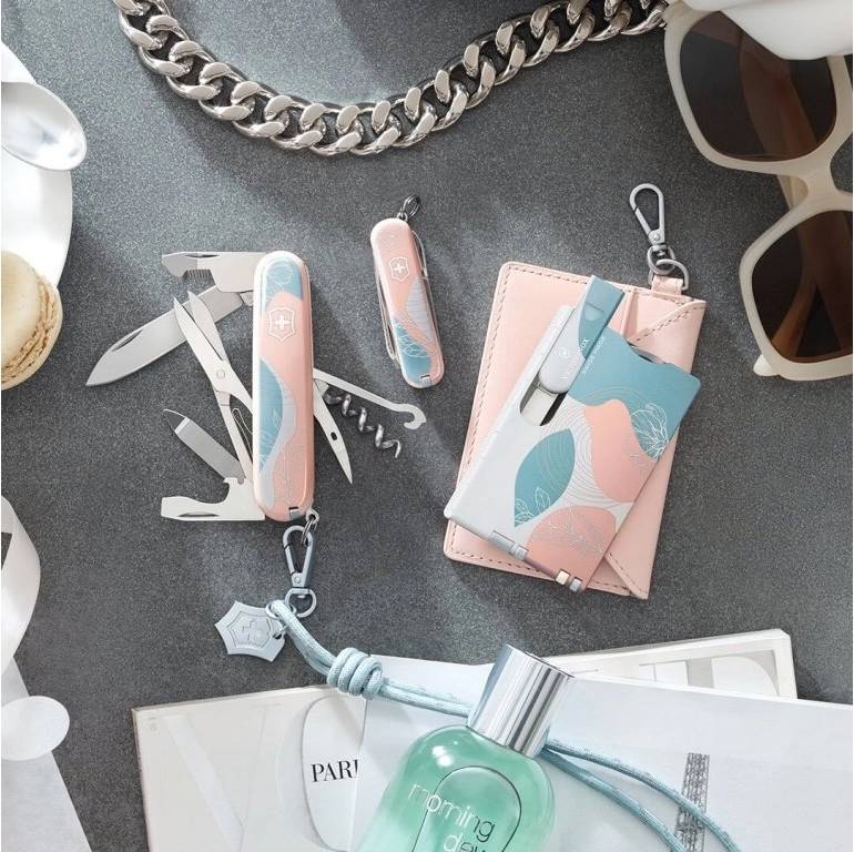 Victorinox Přívěšek Key Ring růžový