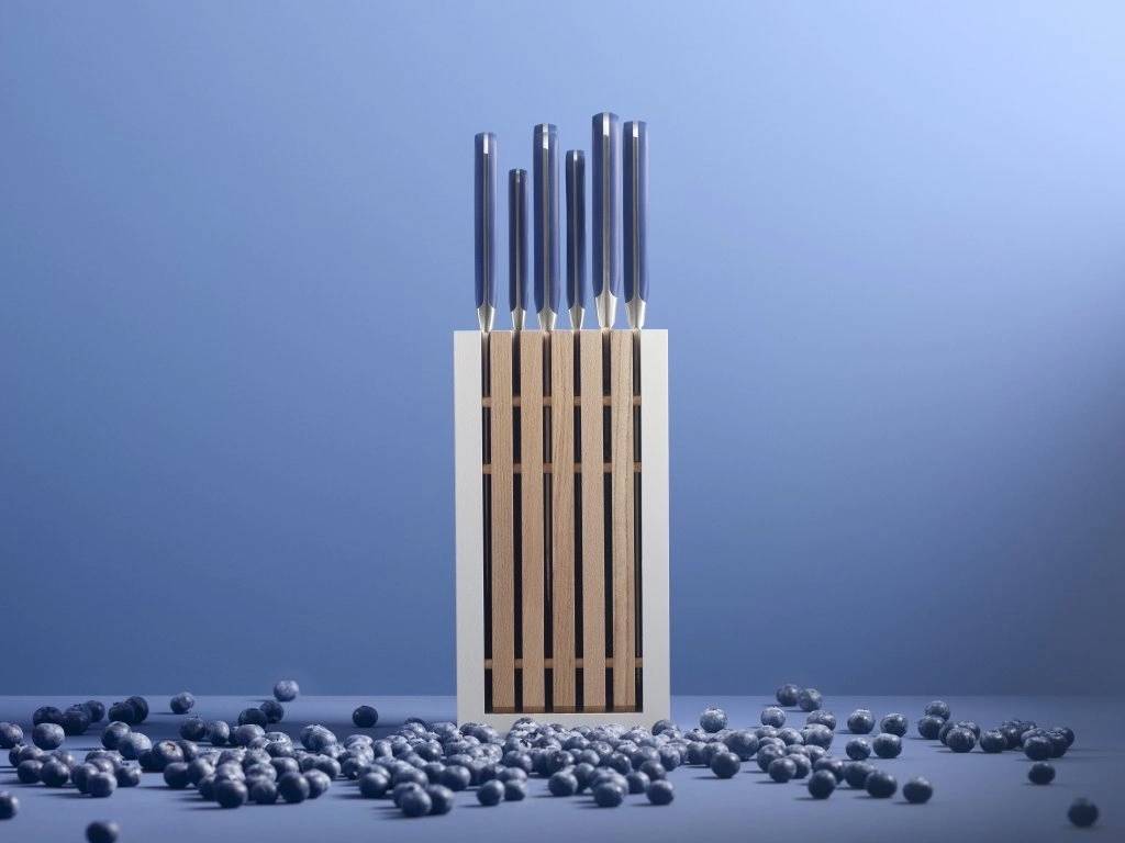 Wüsthof Blok na nože se 7 noži Classic Colour Wild Blueberry