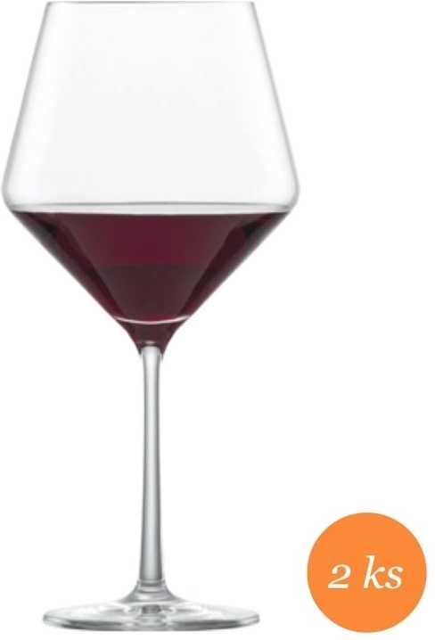 Zwiesel Glas Sada 2 sklenic na červené víno Burgundy PURE