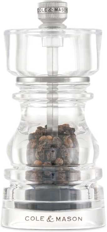Cole & Mason Mlýnek na pepř London Acrylic Precision+ 13 cm