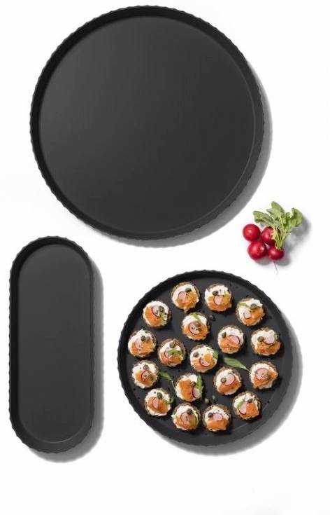 BlimPlus Tác oválný Minerva M Carbon Black