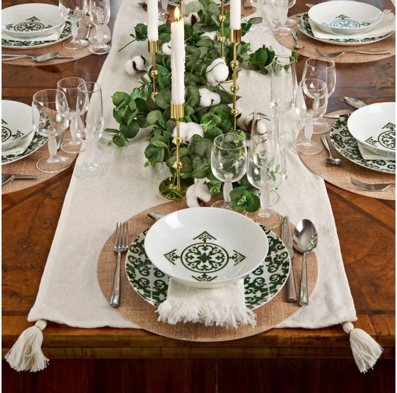 Guzzini Prostírání kulaté zlaté