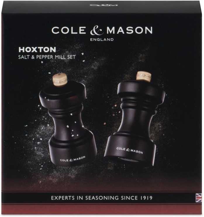 Cole & Mason Sada mlýnků na sůl a pepř Hoxton Chocolate Wood