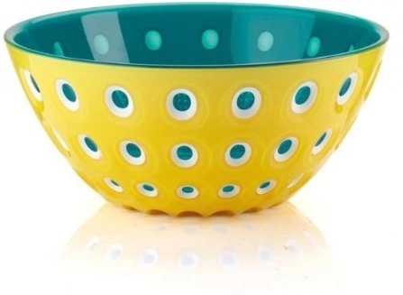 Guzzini Mísa Le Murrine 20 cm žlutá, bílá, akvamarínová