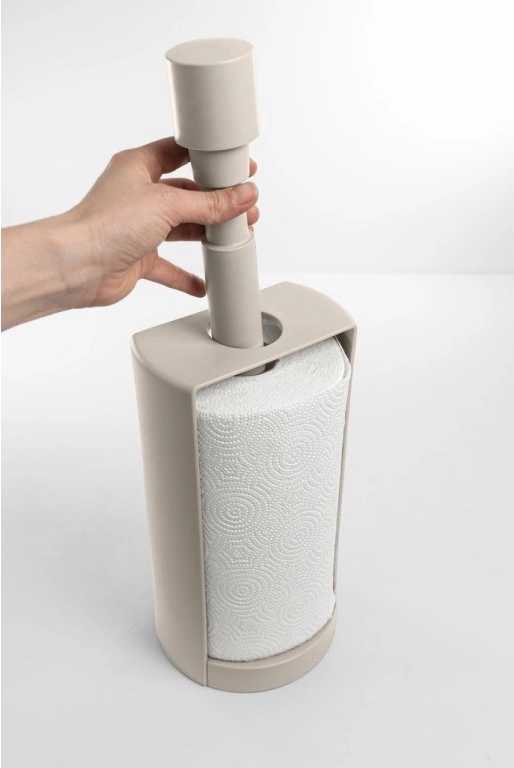 BlimPlus Stojan na papírové utěrky Stop Moka Grey