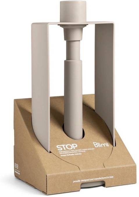 BlimPlus Stojan na papírové utěrky Stop Moka Grey