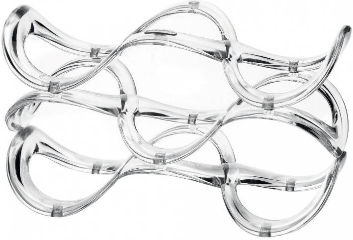 Guzzini Stojan na víno Cuvee transparentní