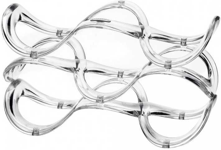 Guzzini Stojan na víno Cuvee transparentní